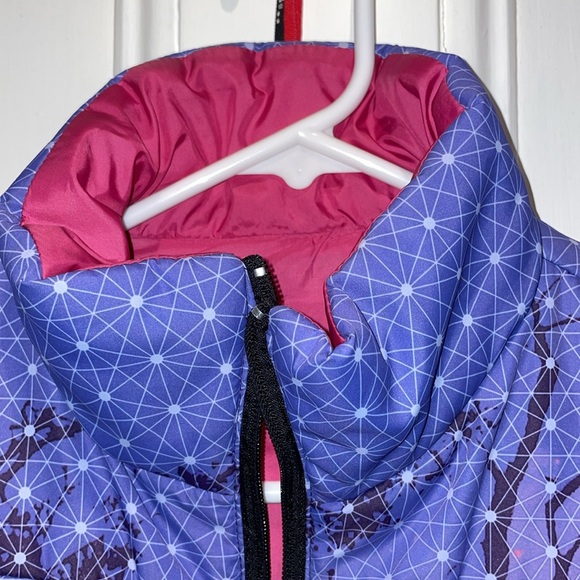 New Balance Reversible Quilted Puffer Vest Ladies S EUC - Picture 4 of 9